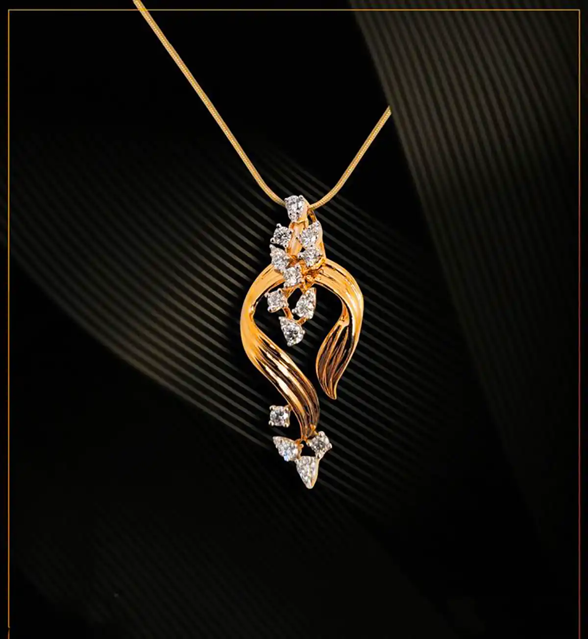 گردنبند لوکس و شیک طلا