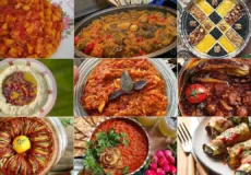 غذا با بادمجان