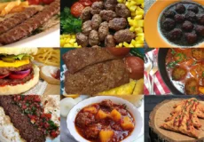 غذا با گوشت چرخ کرده