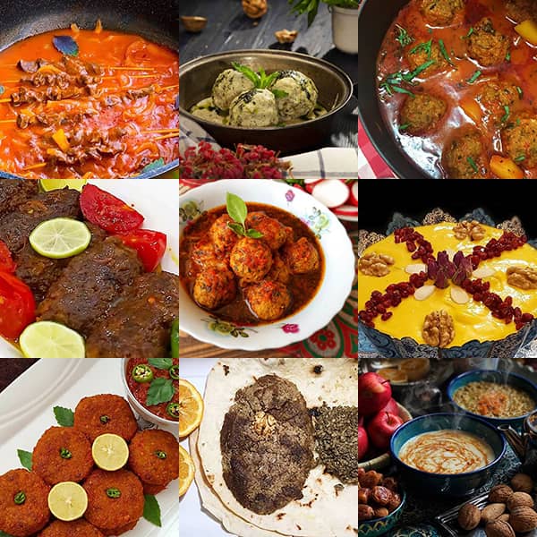 انواع غذاهای اصفهانی