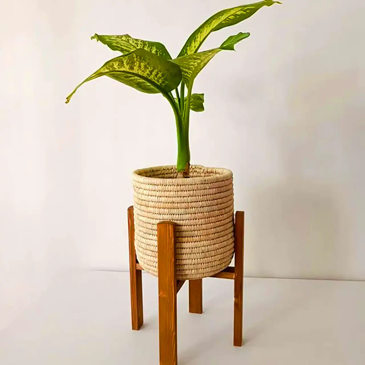 گلدان چوبی لوکس مینیمال