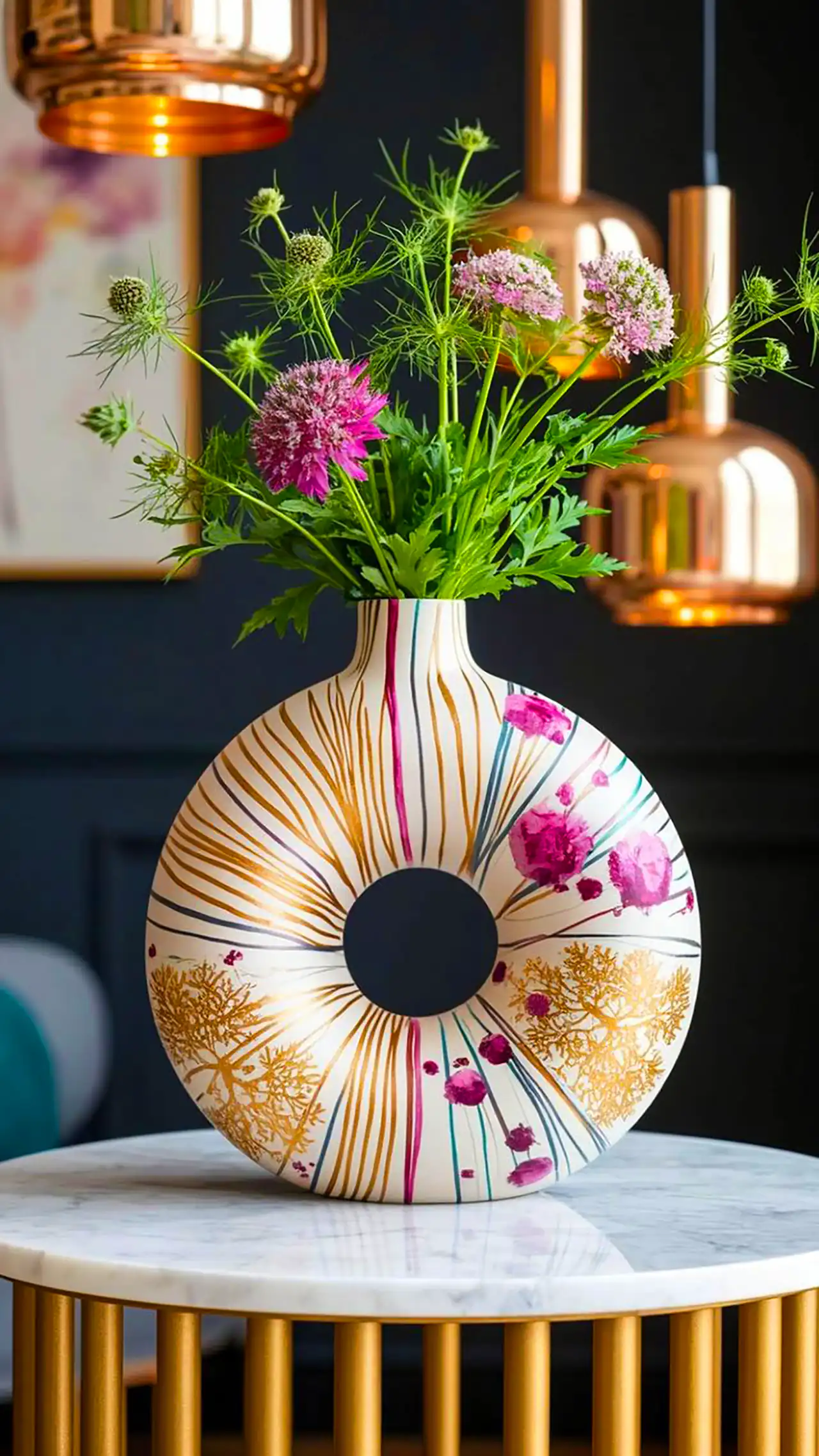 گلدان زیبا و مینیمال