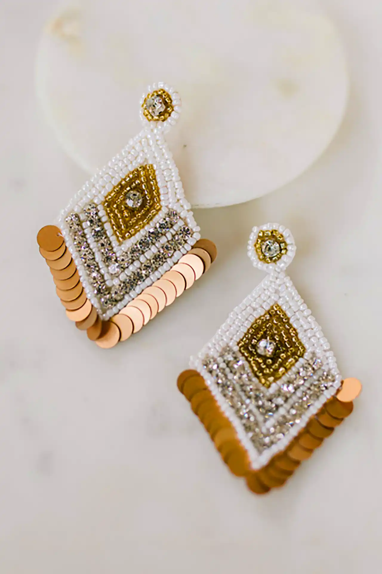 گوشواره منگوله ای آویز مدرن 