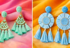 گوشواره منگوله ای آویز مدرن