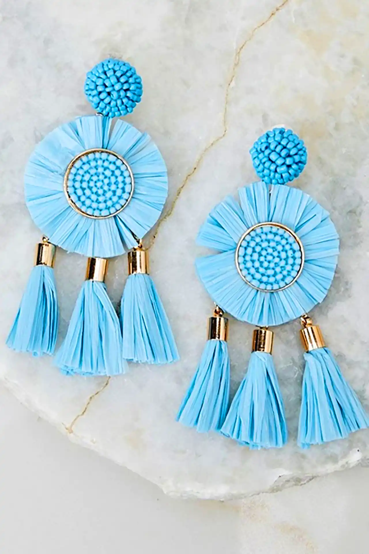 گوشواره منگوله ای آویز مدرن 