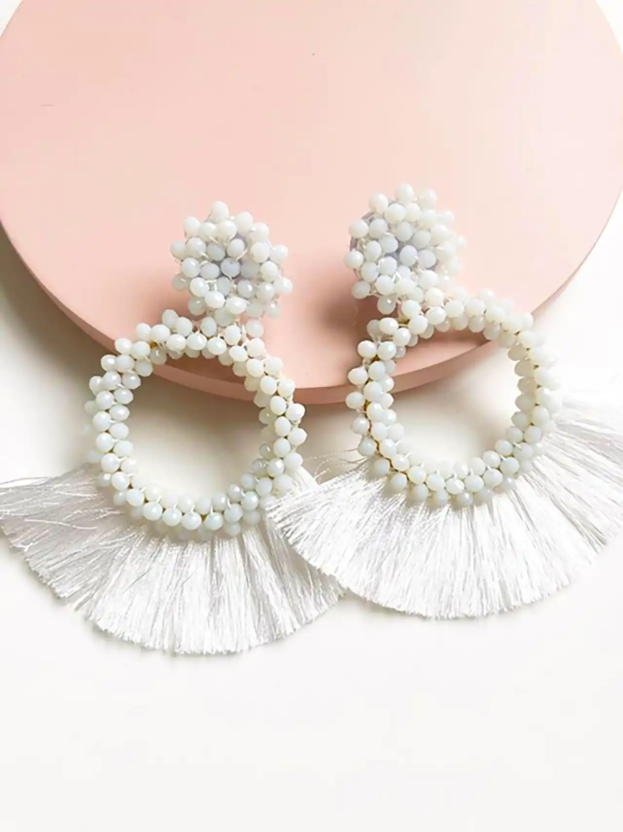 گوشواره منگوله ای آویز مدرن 