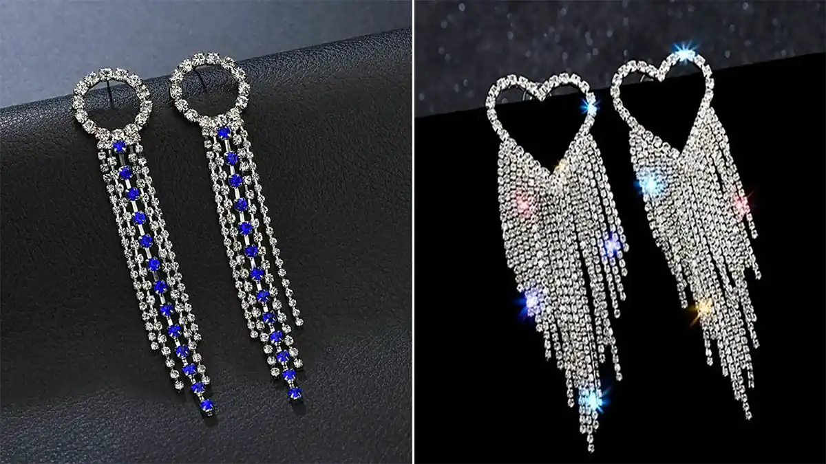 گوشواره رشته ای زیبا و خاص