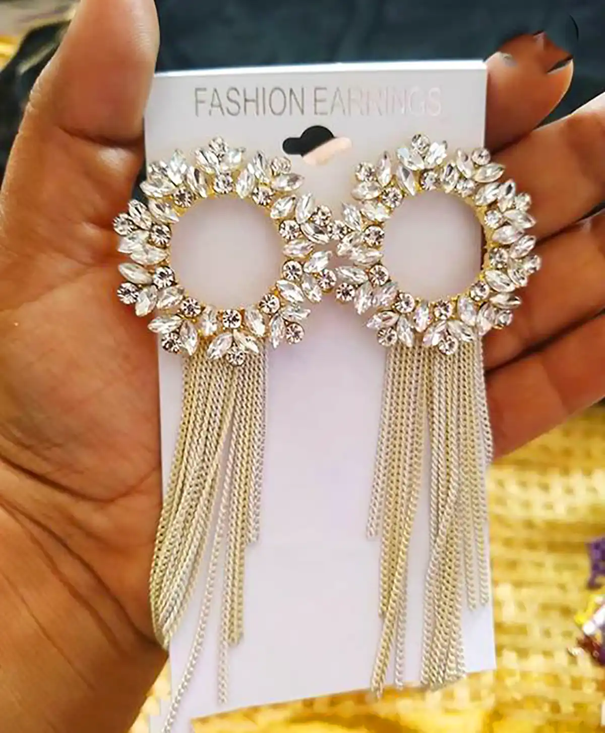 گوشواره رشته ای زیبا و خاص