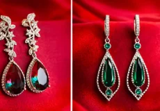 گوشواره زنانه اشکی لوکس