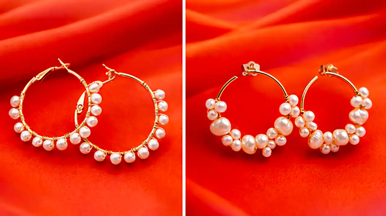 گوشواره مرواریدی ترند 1404 