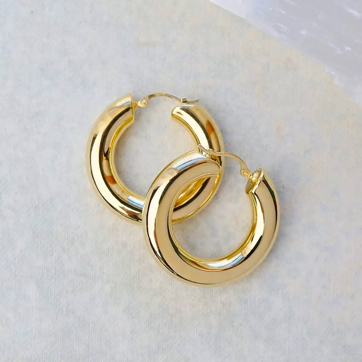گوشواره حلقه ای طلا