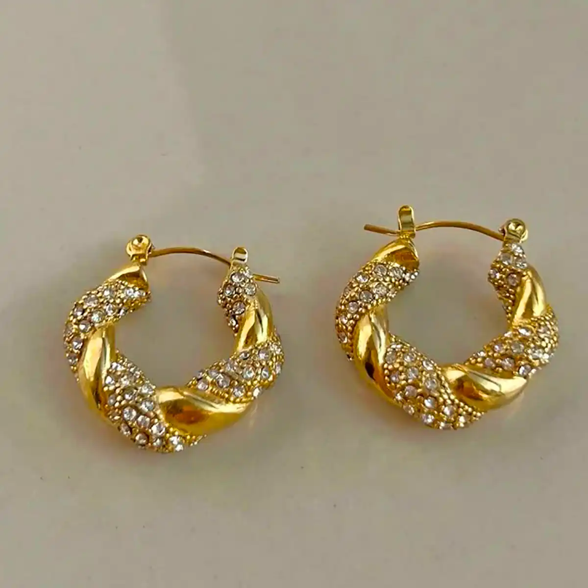 گوشواره حلقه ای طلا