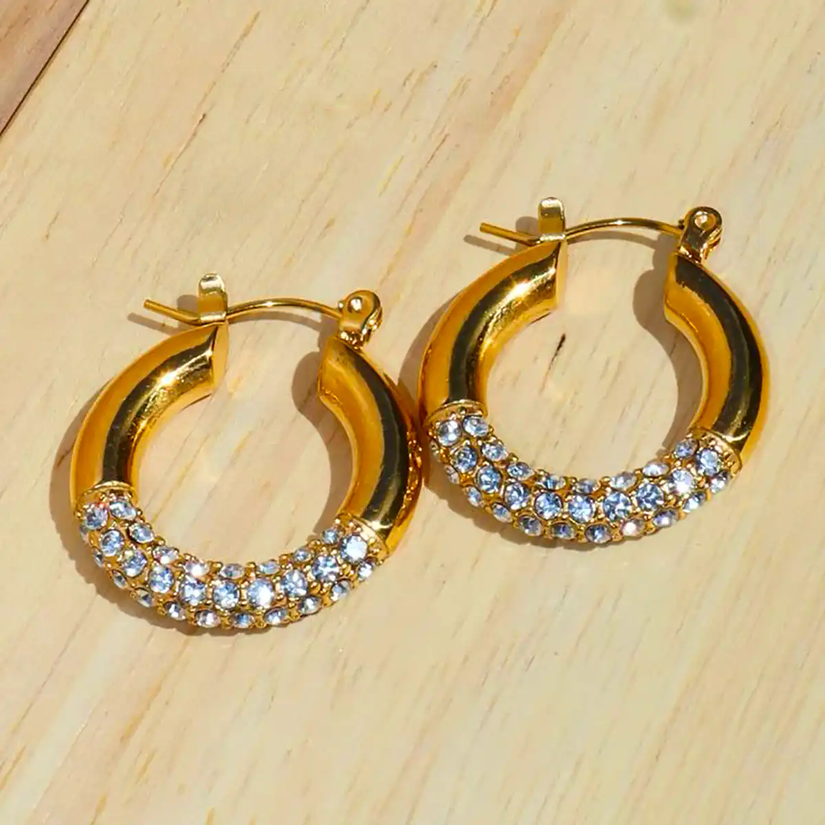 گوشواره حلقه ای طلا
