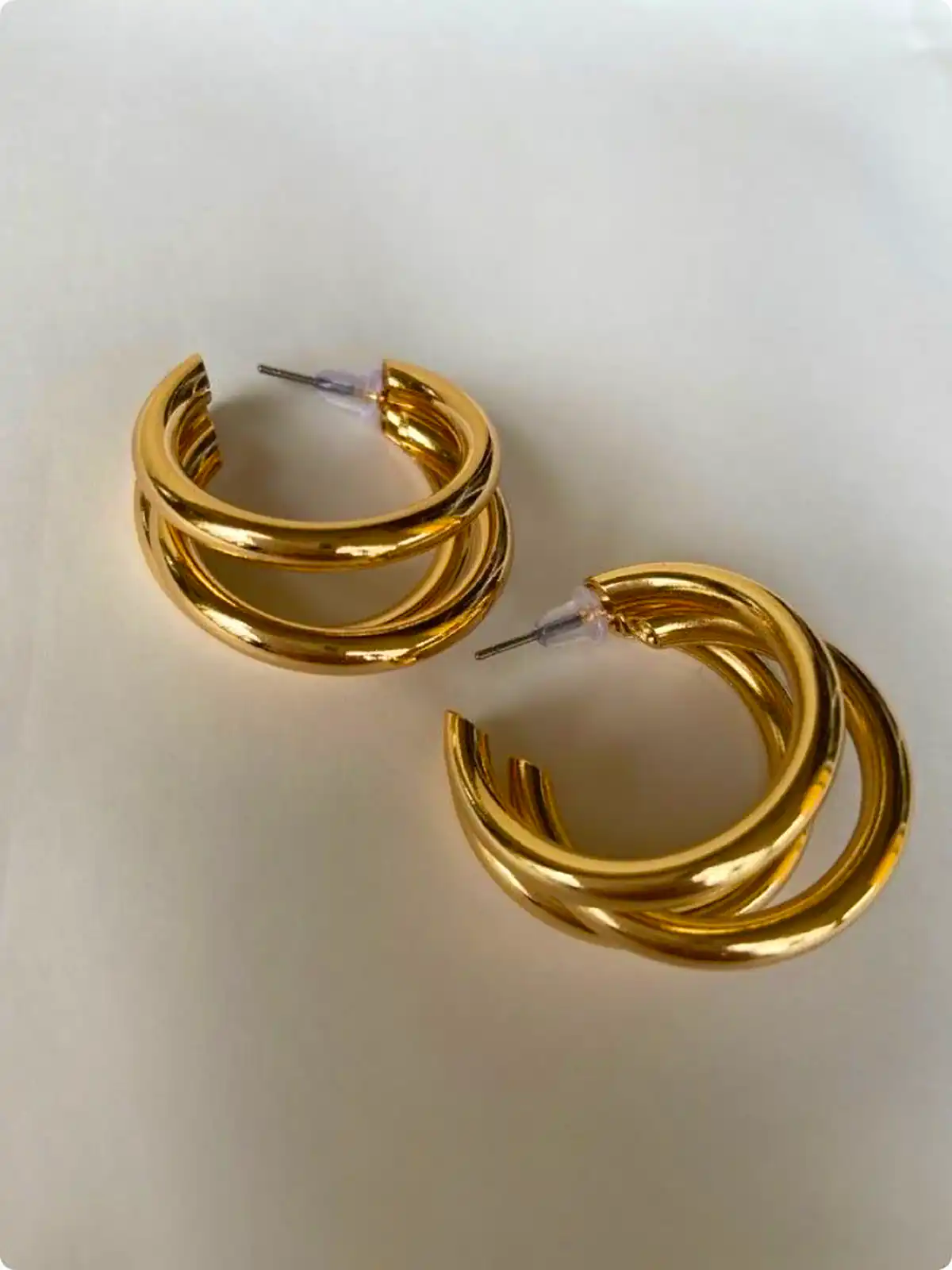 گوشواره حلقه ای طلا