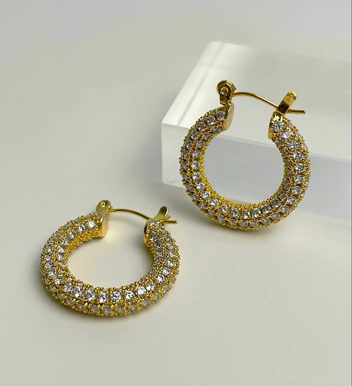 گوشواره حلقه ای طلا