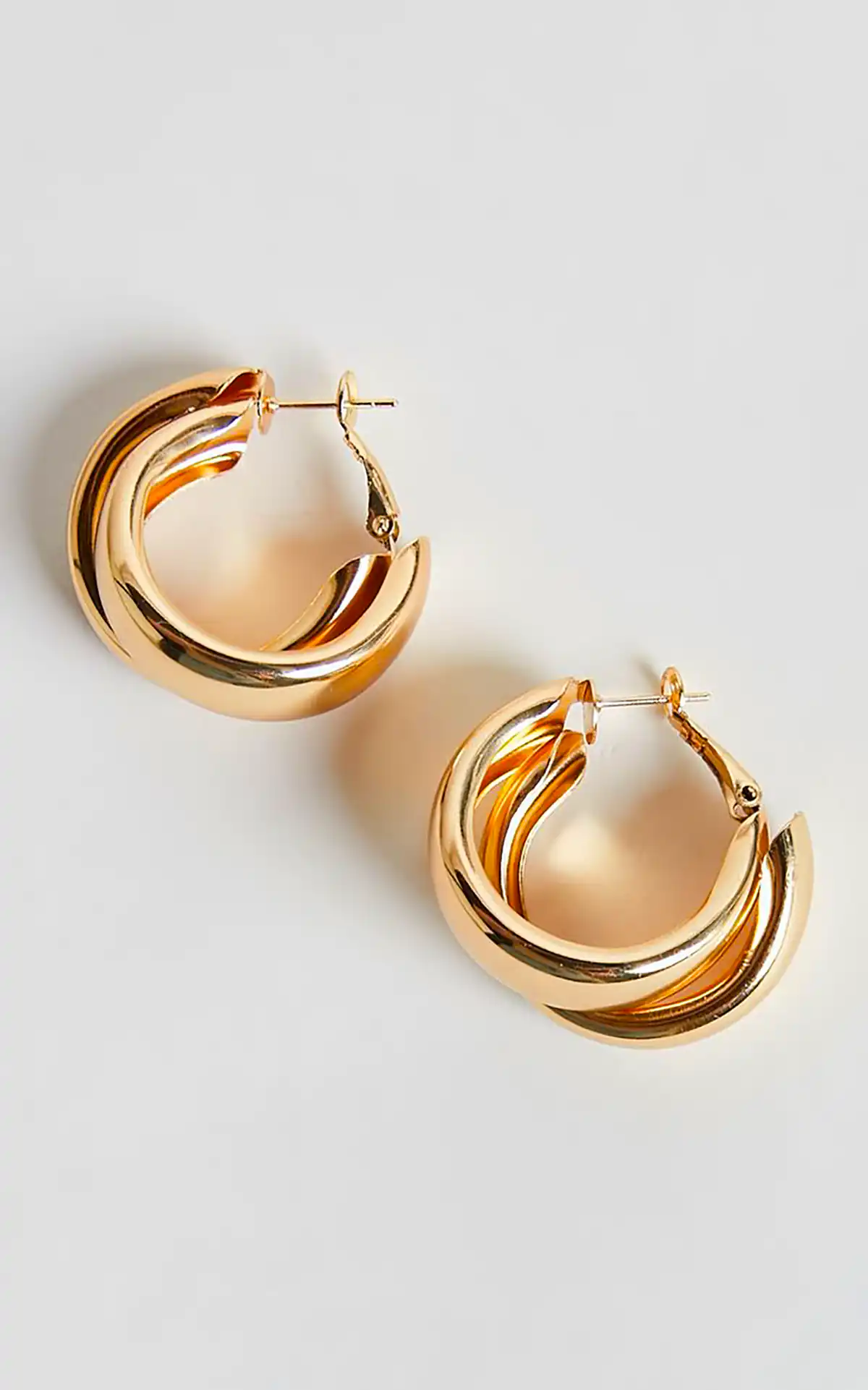 گوشواره حلقه ای طلا