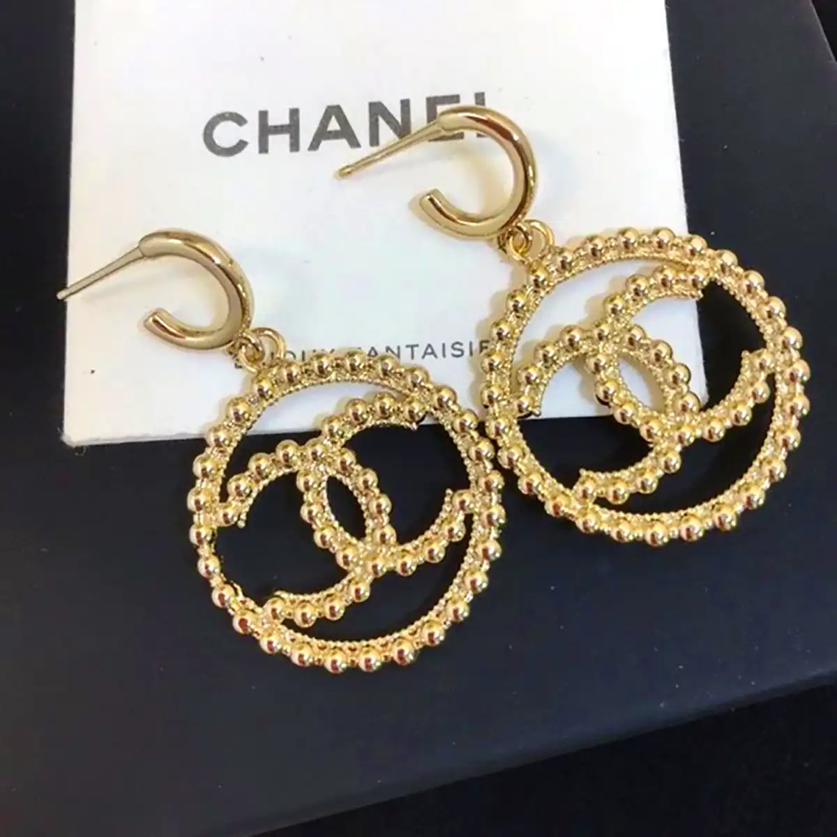 گوشواره حلقه ای طلای برند