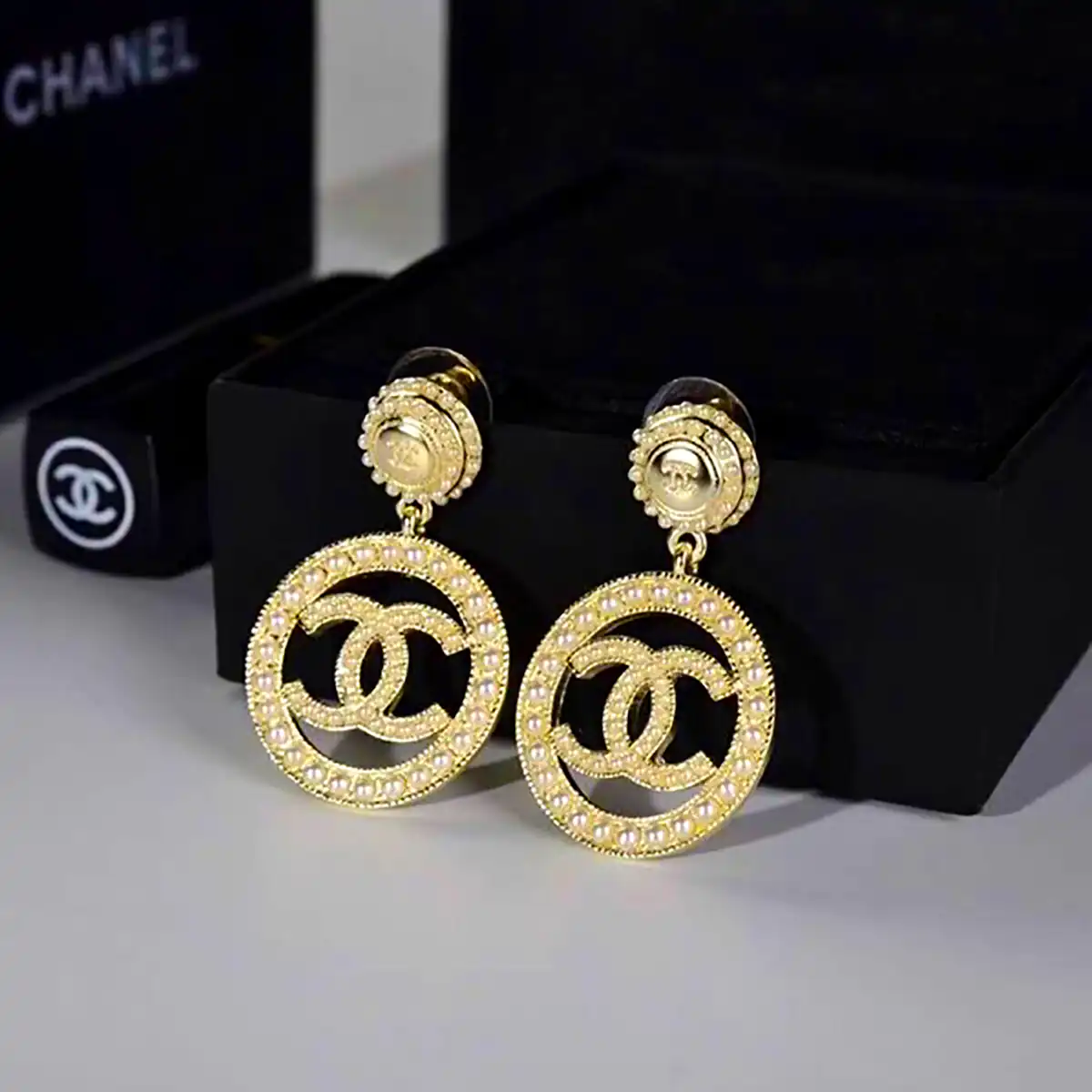 گوشواره حلقه ای طلای برند
