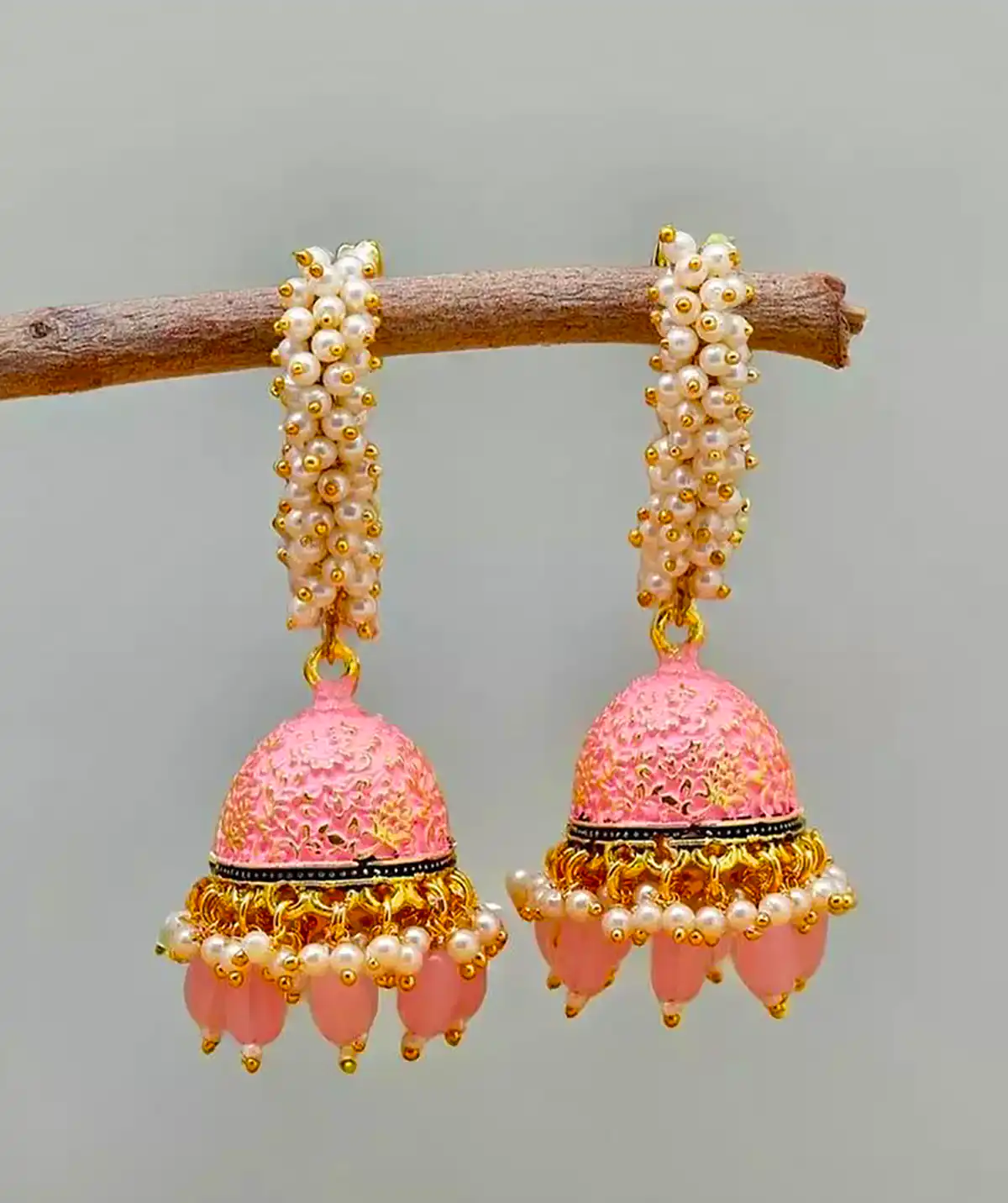 گوشواره هندی خوش رنگ