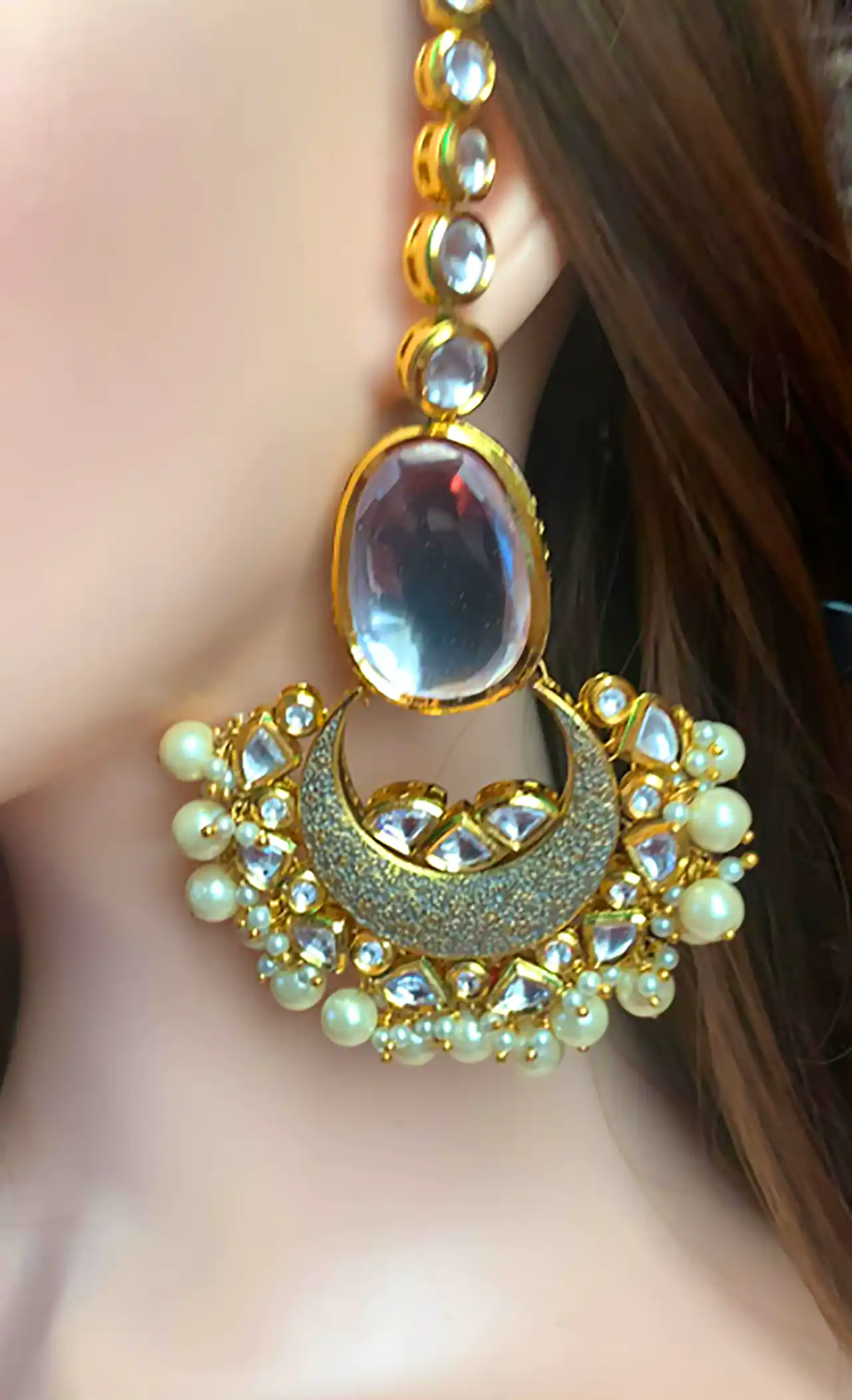 گوشواره هندی زیبا