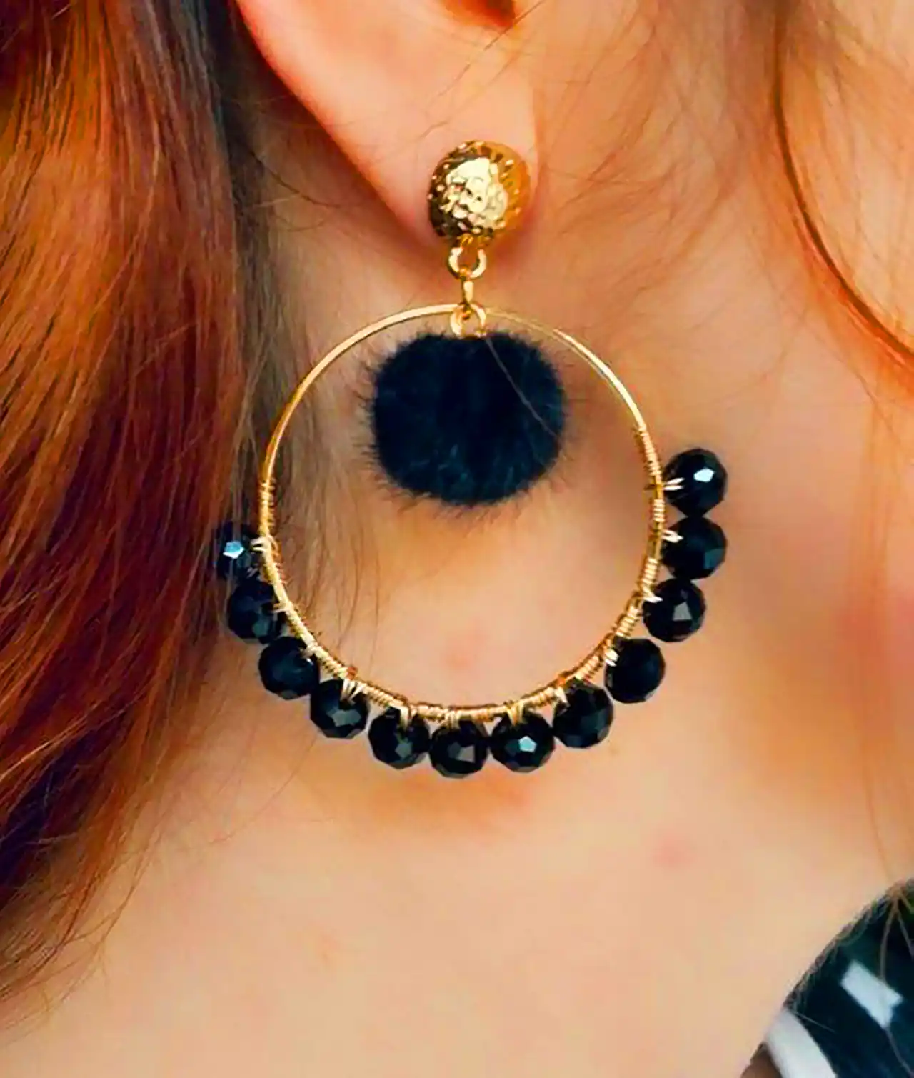 گوشواره هنری دستساز