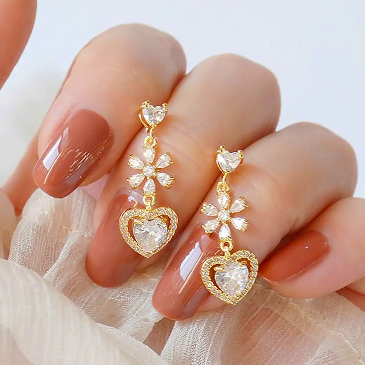 گوشواره تینیجری مرواریدی
