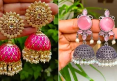 گوشواره هندی خوش رنگ