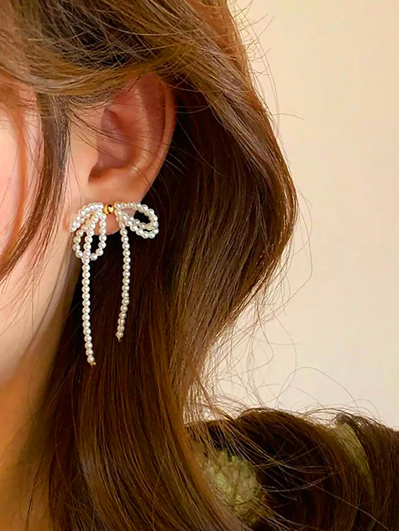 گوشواره پاپیونی شیک