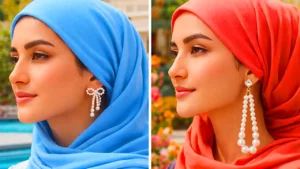 گوشواره پاپیونی شیک