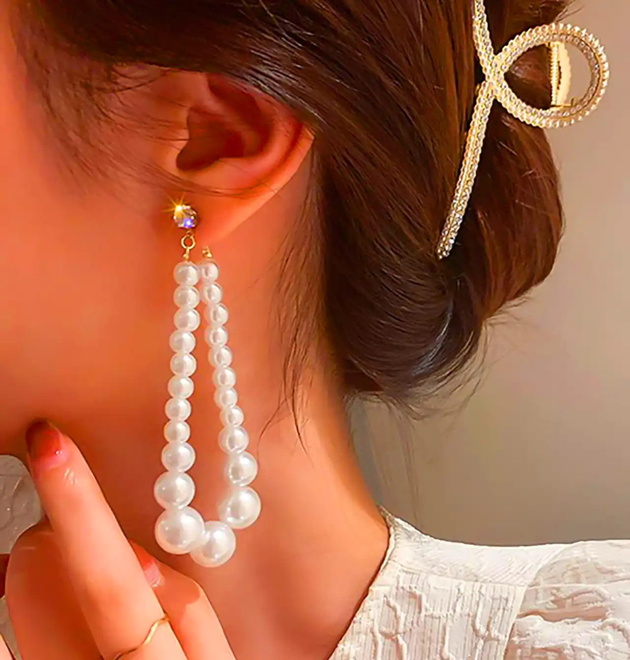 گوشواره پاپیونی شیک