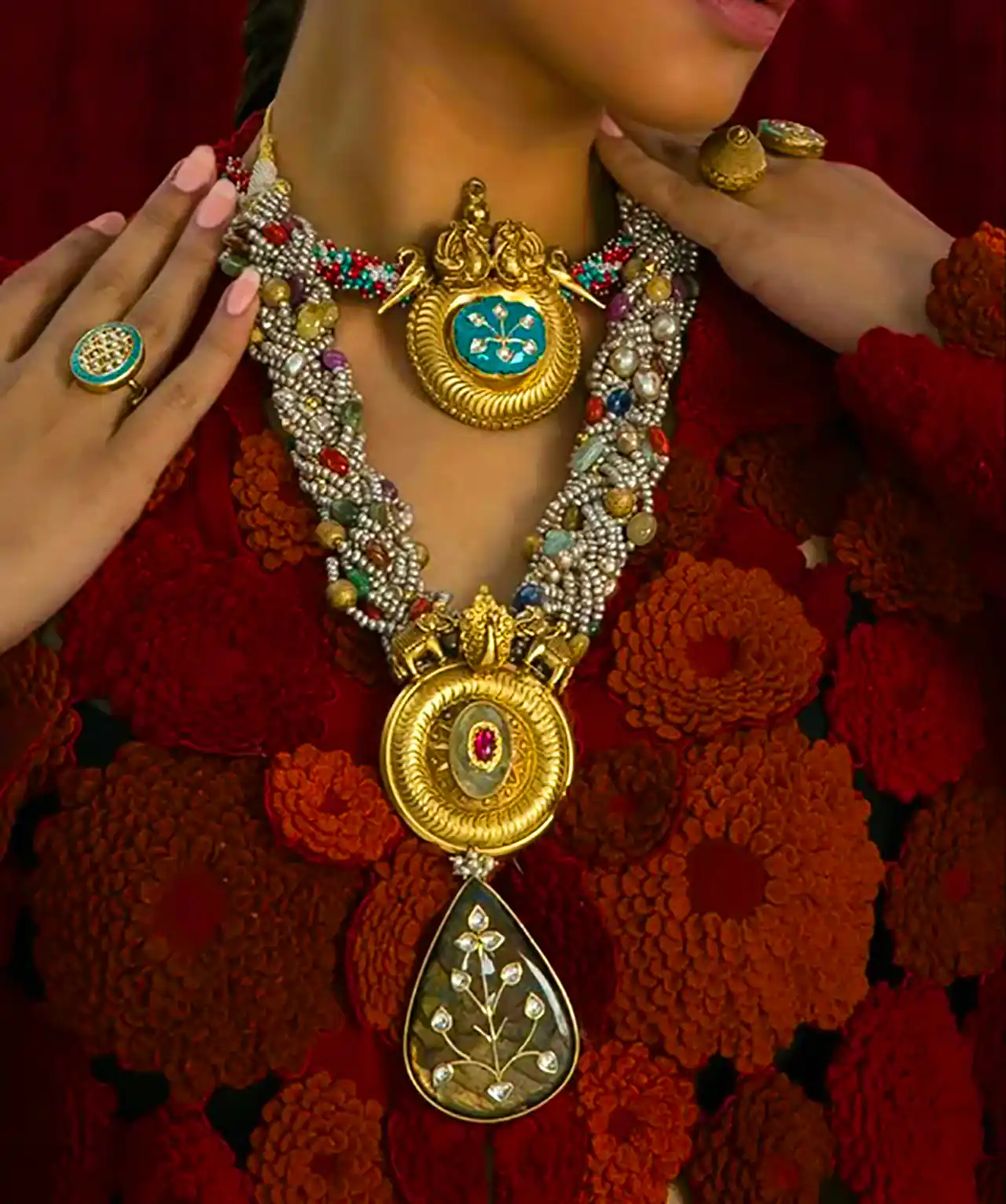 گردنبند چوکر هندی