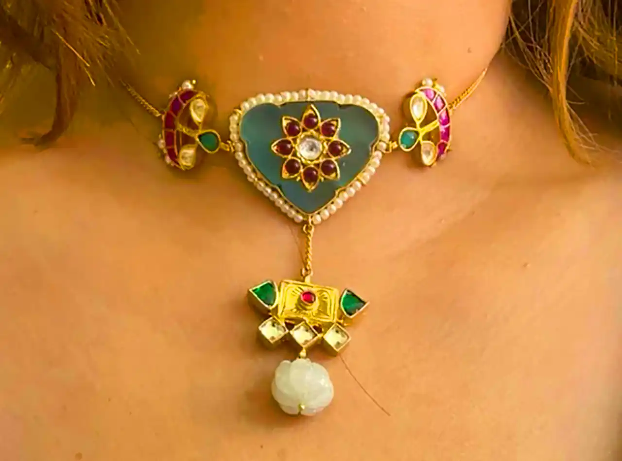 گردنبند چوکر هندی