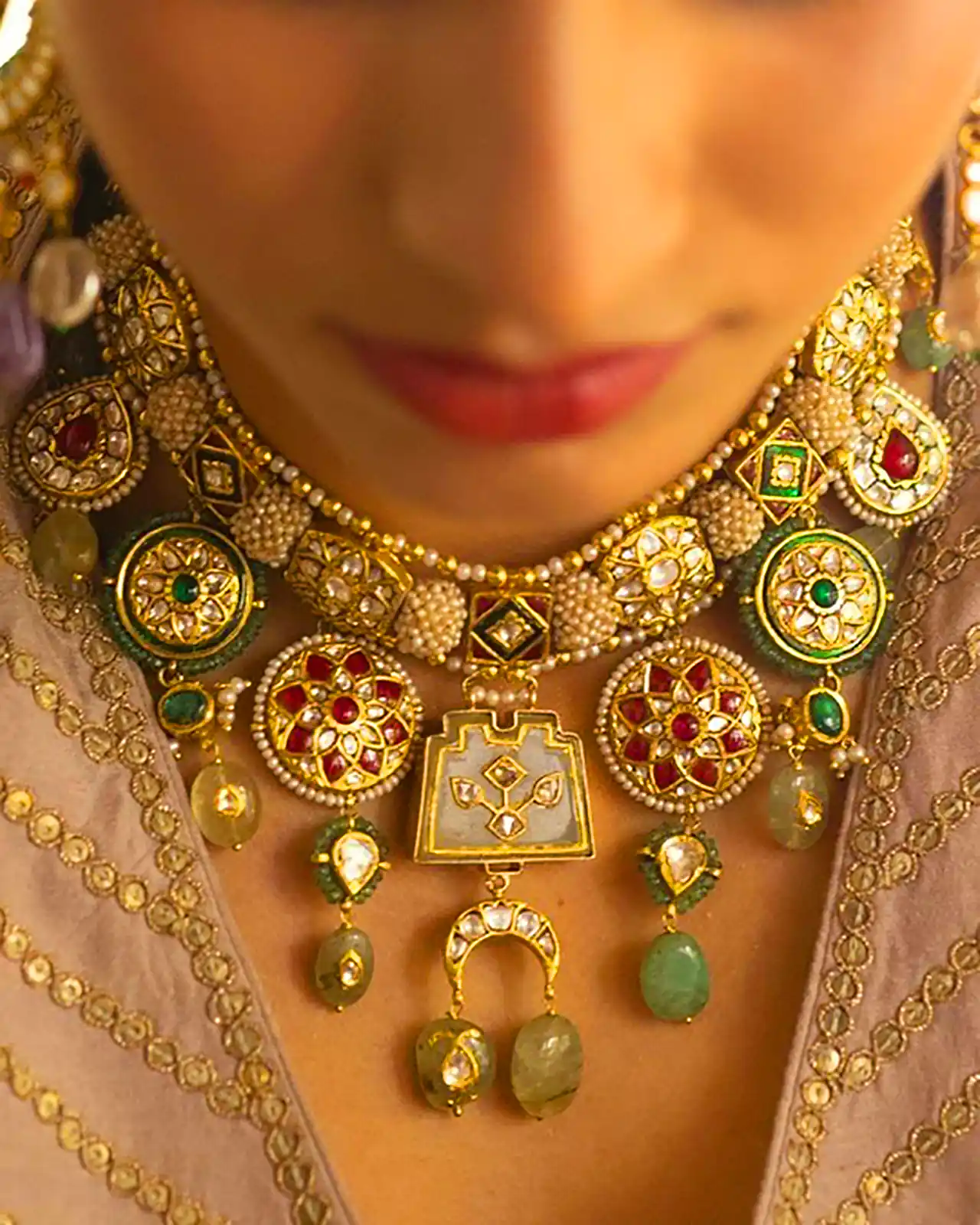گردنبند چوکر هندی