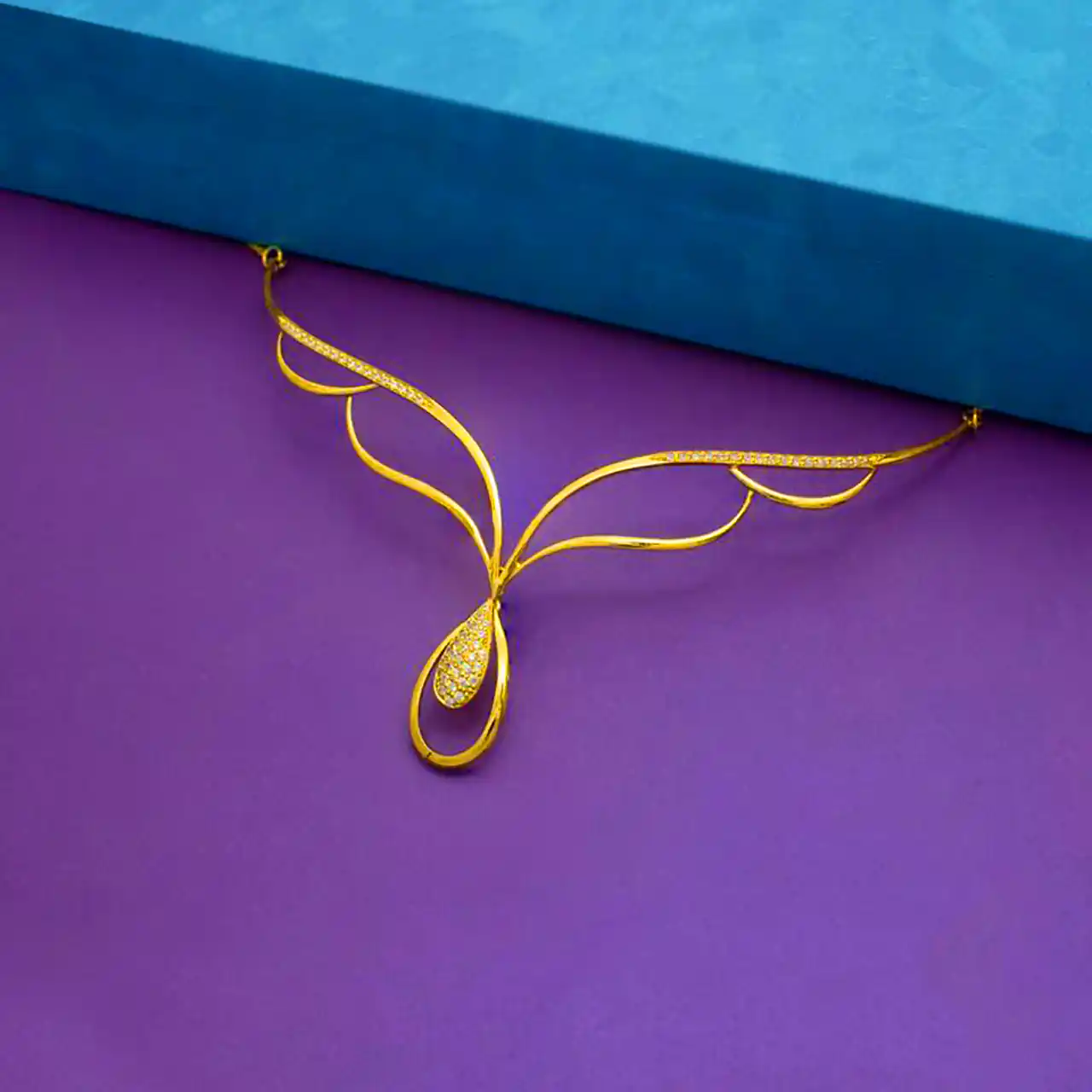 گردنبند ظریف و زیبا طلا