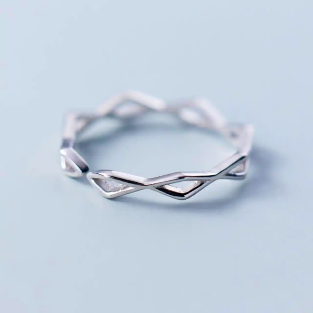 حلقه رینگی نقره