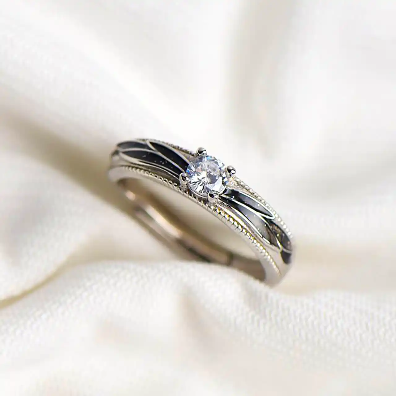 حلقه رینگی نقره