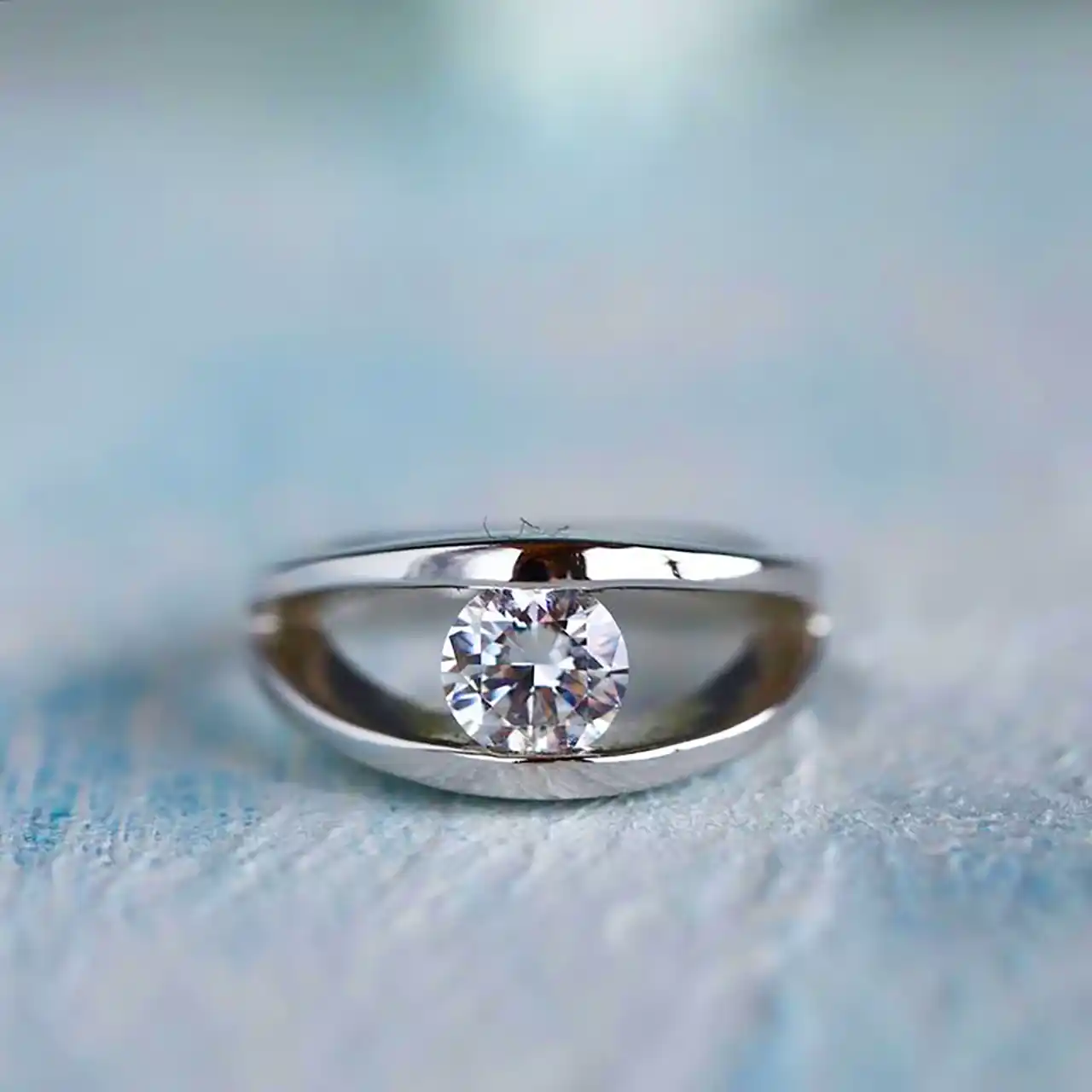 حلقه رینگی نقره