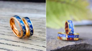 حلقه ست رنگی برای زوج ها 