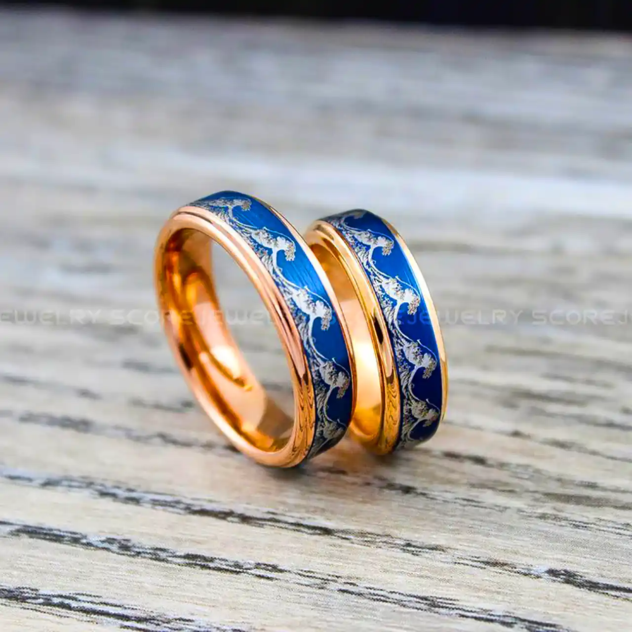 حلقه ست رنگی برای زوج ها