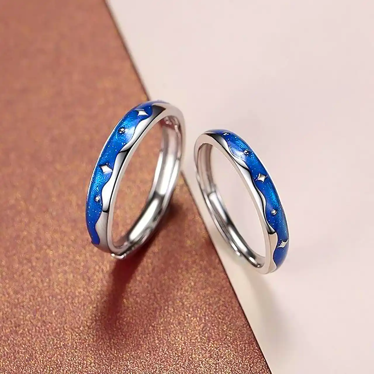 حلقه ست رنگی برای زوج ها