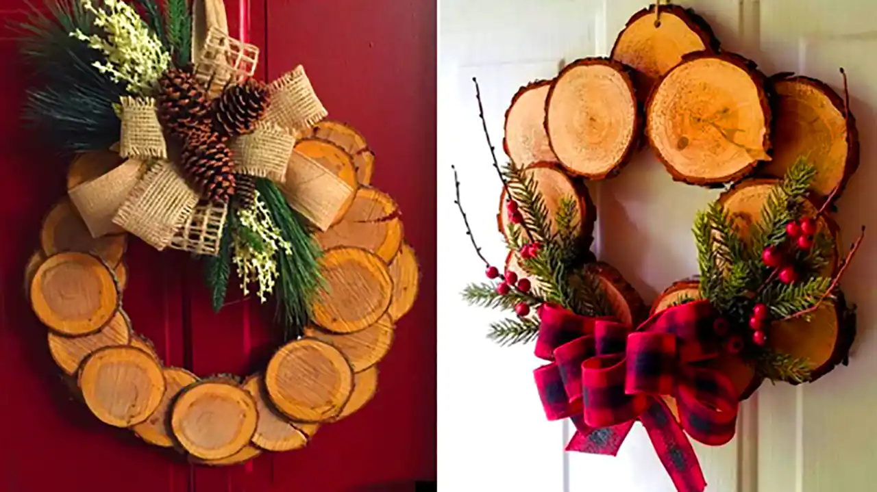 حلقه در دستساز چوبی