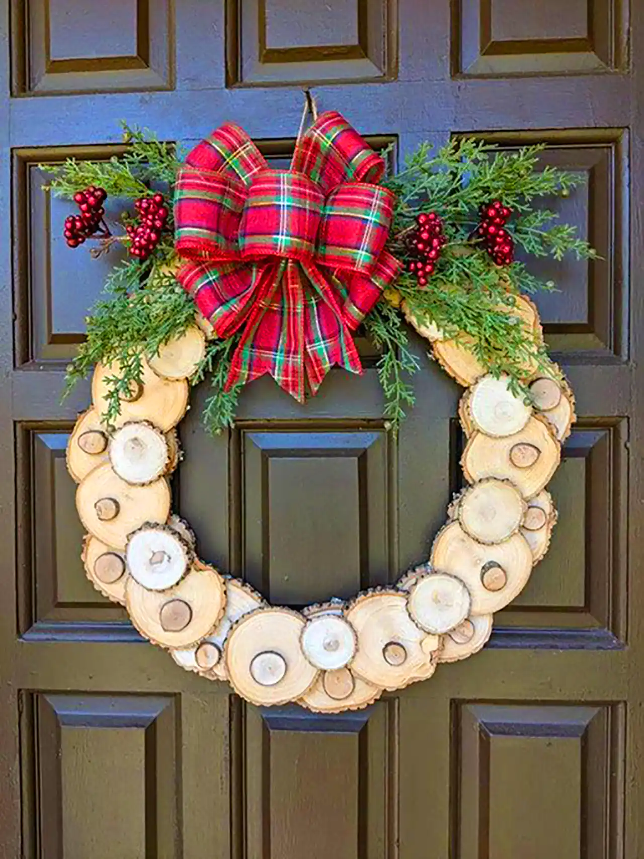 حلقه در دستساز چوبی