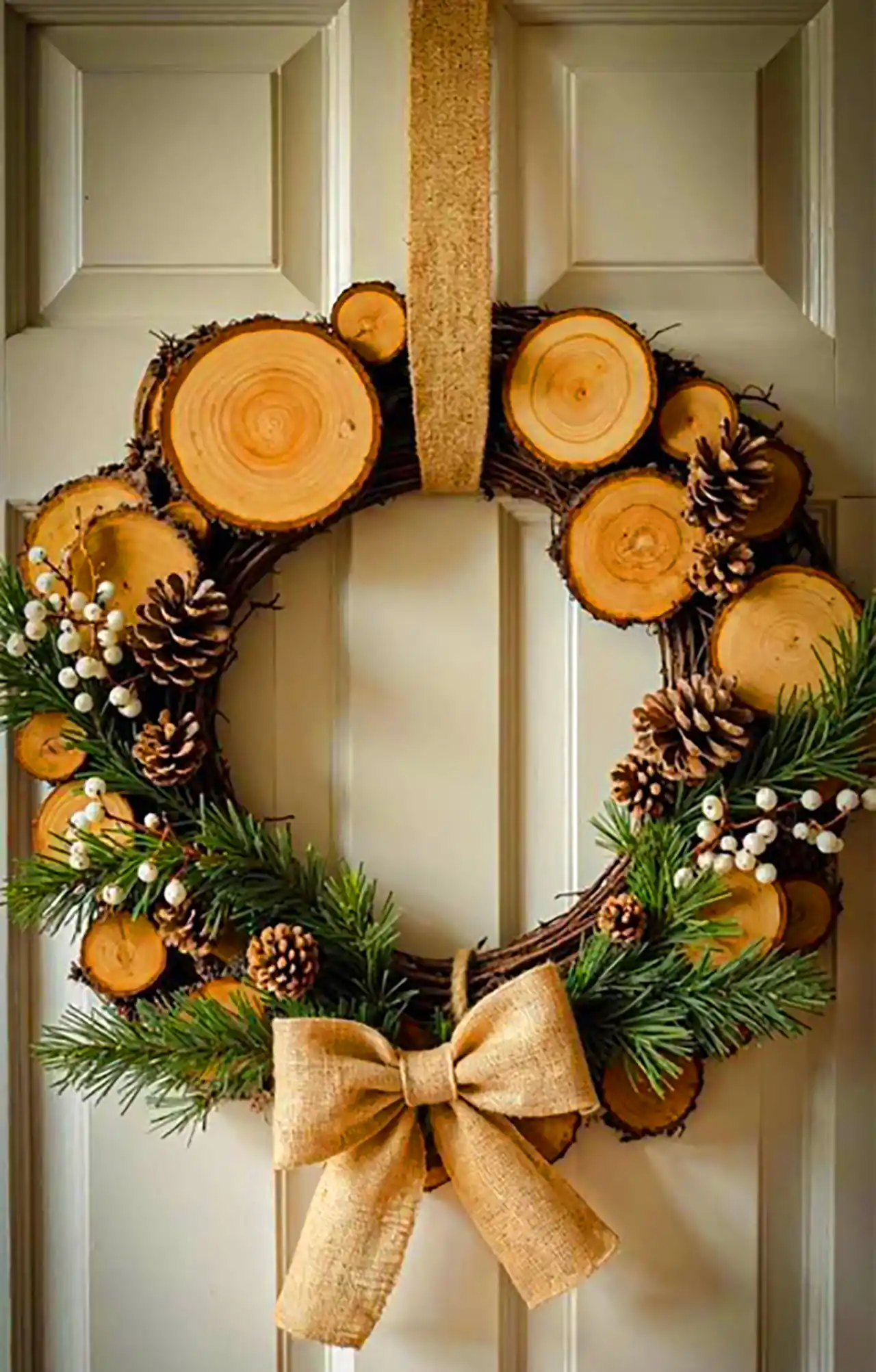 حلقه در دستساز چوبی