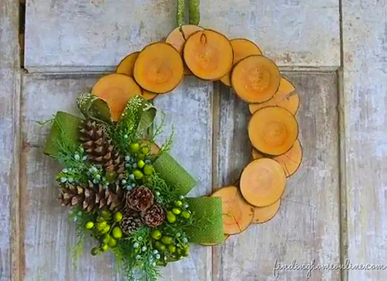 حلقه در دستساز چوبی