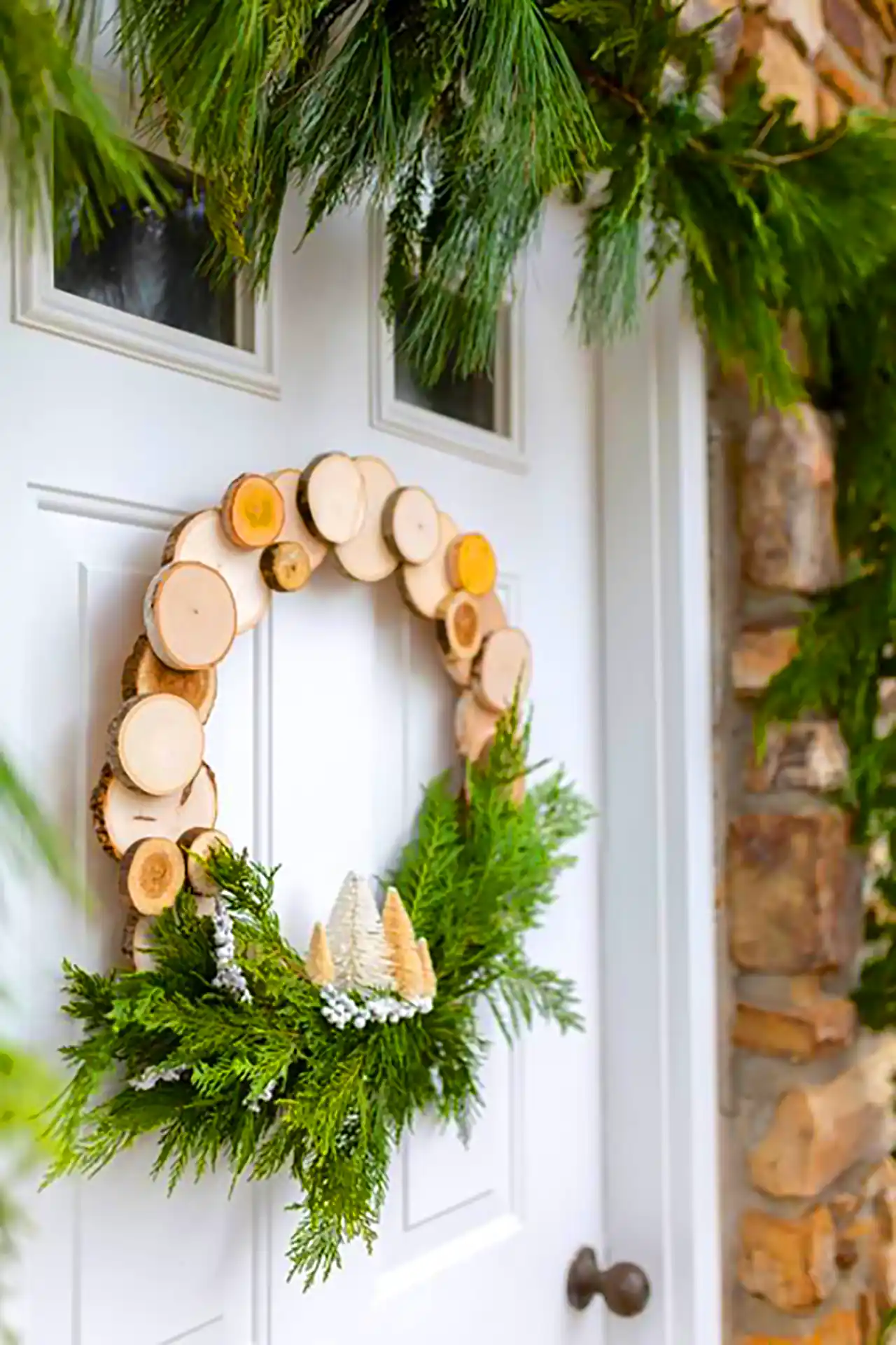 حلقه در دستساز چوبی