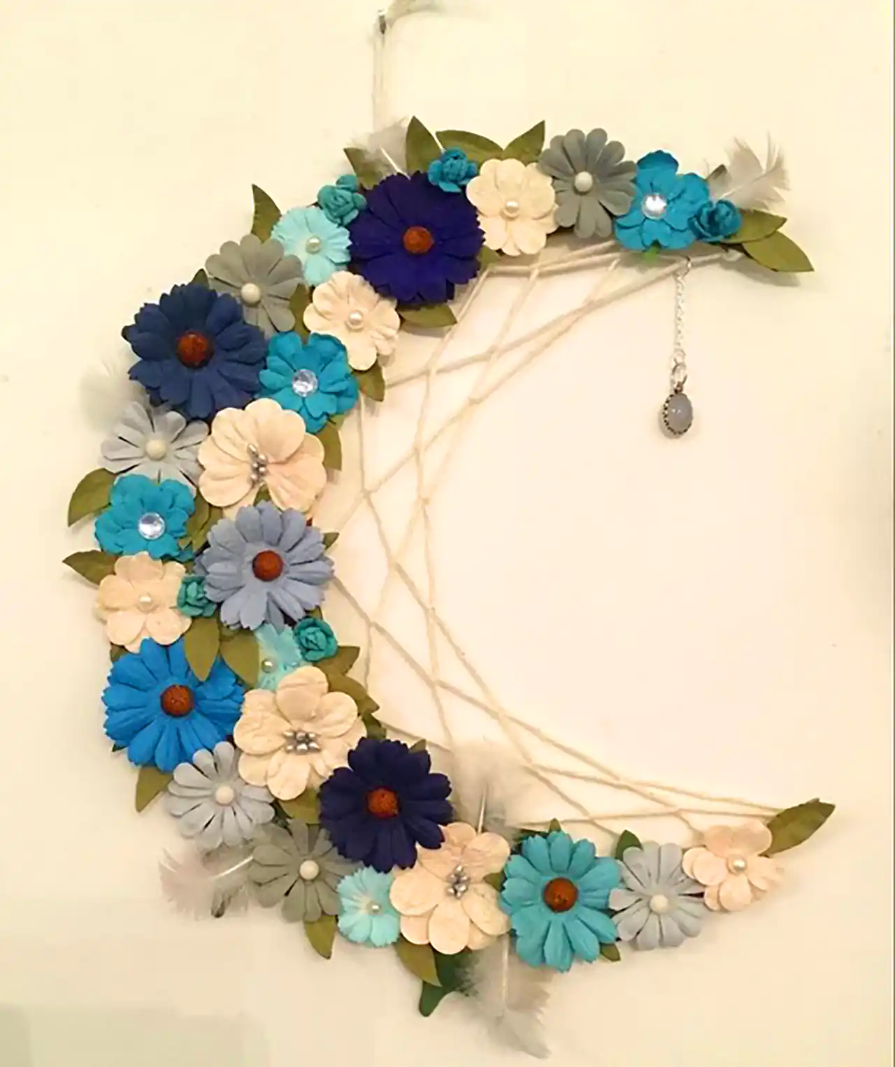 حلقه گل دکوری شیک