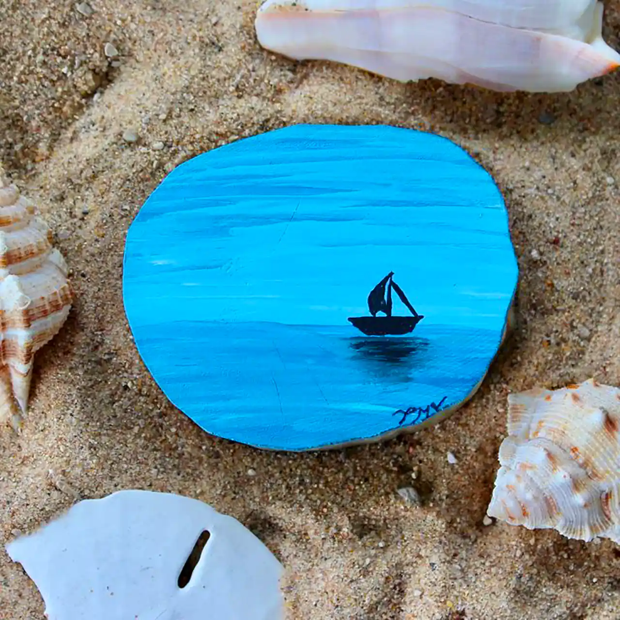 هنر نقاشی روی سنگ 