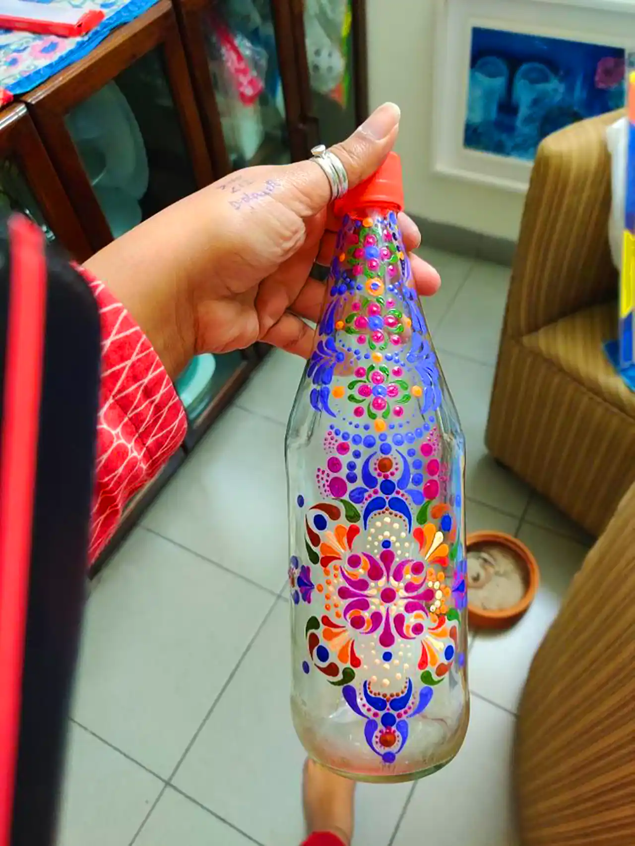 هنر ویترای روی شیشه