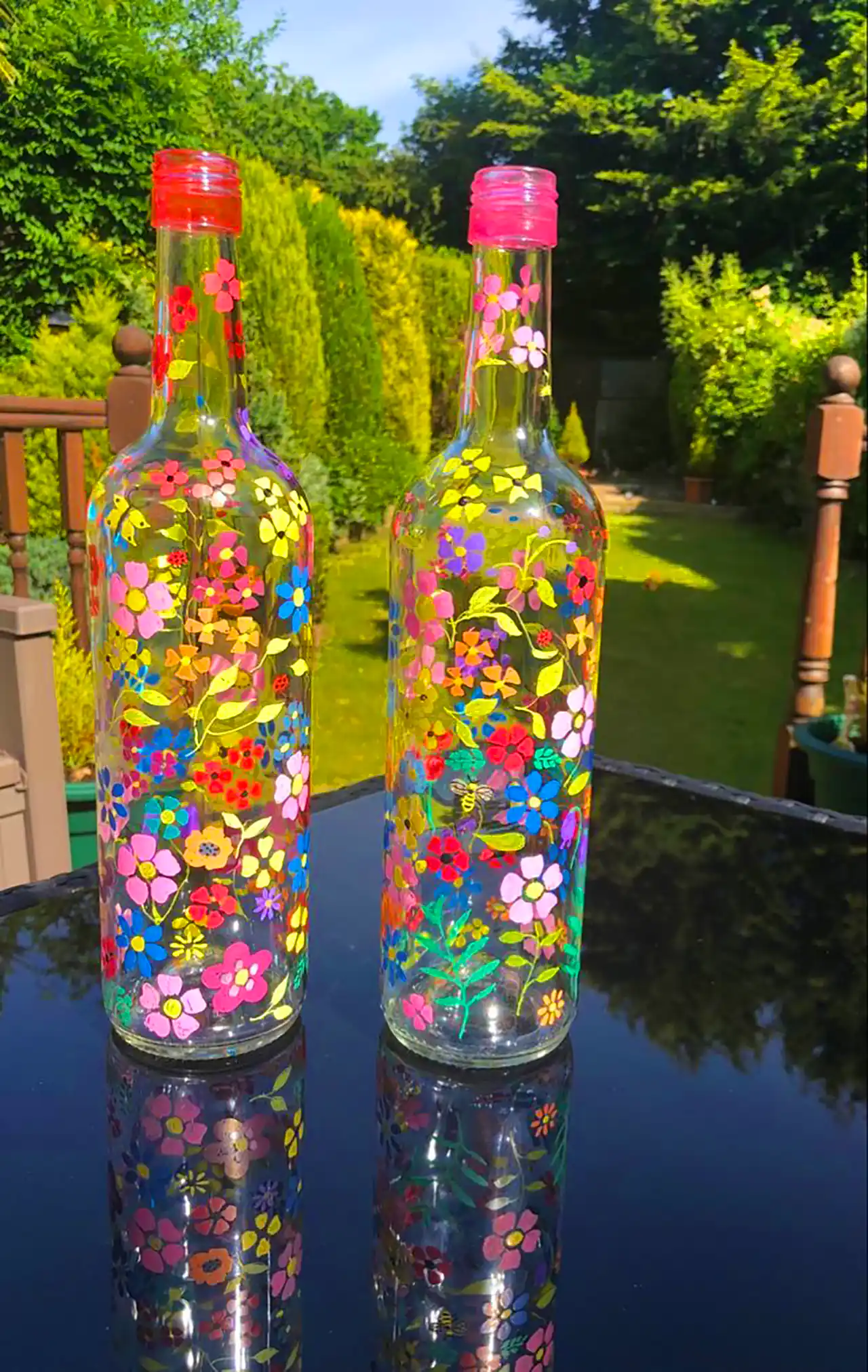 هنر ویترای روی شیشه