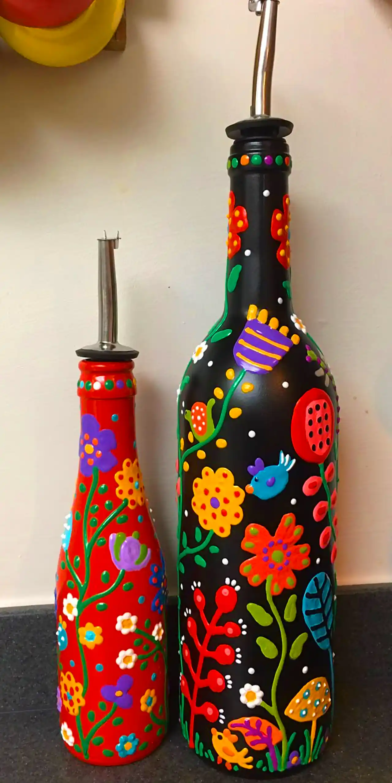 هنر ویترای روی شیشه